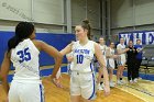 WBBall vs Clark  Wheaton College Women’s Basketball vs Clark University. - Photo By: KEITH NORDSTROM